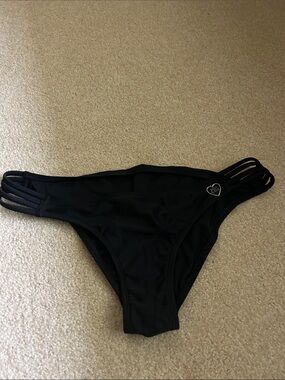 Body Glove Black Strappy Bikini Bottoms
